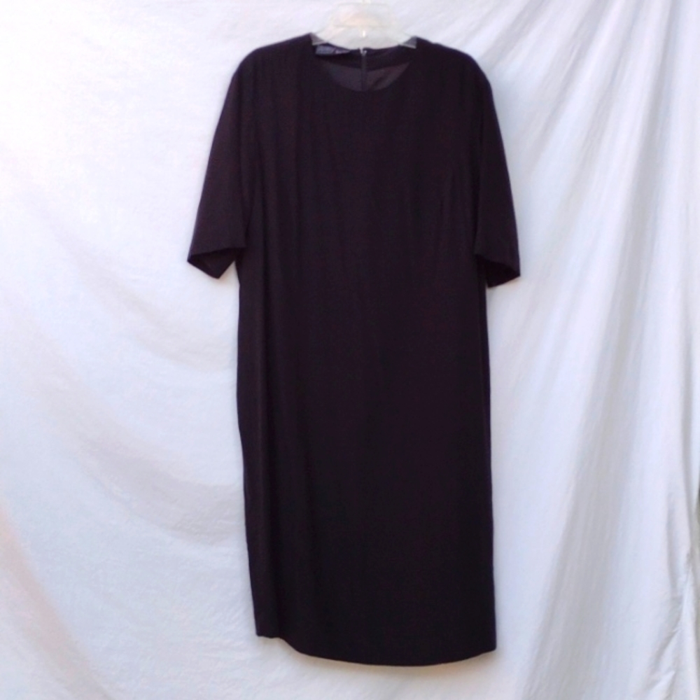 Collectibles by Diane Gilman Black Silk Dress - 16